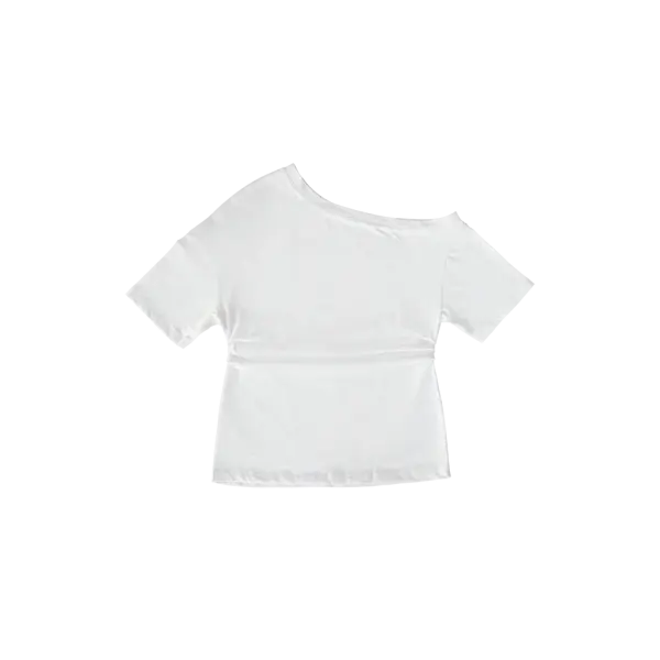 NRF WOMENSWEAR : I LOVE HATERS SLANTED T-SHIRT