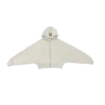 Graphic Figure Cropped Hoodie