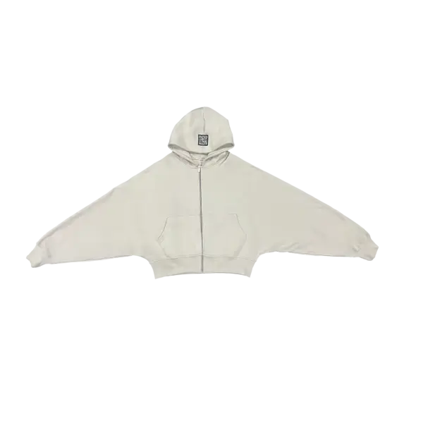 Graphic Figure Cropped Hoodie