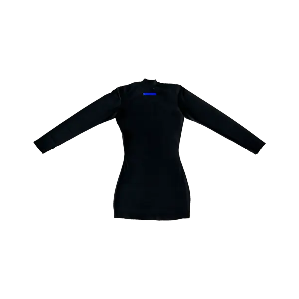 NRF WOMENSWEAR : BLACK LONG SLEEVES DRESS