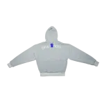 N.R.F.C : CLUB OF FURY DOUBLE LAYERED WARM UP HOODIE LIGHT GREY