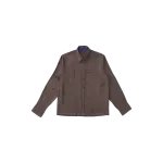 NRF : FLOWY L/S SHIRT CHOCOLATE