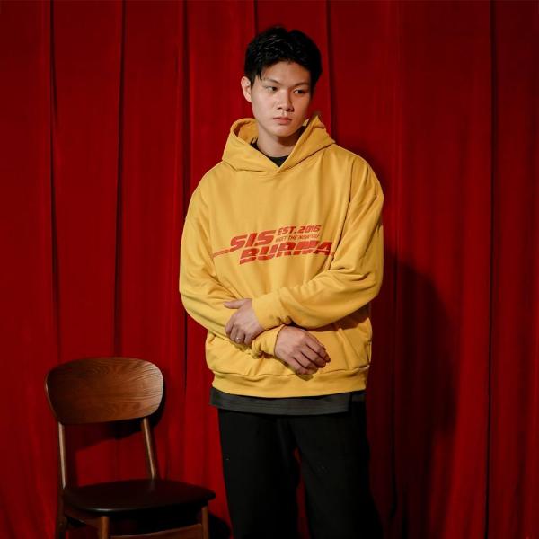 SISBURMA Yellow Hoddie