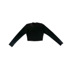 NRF WOMENSWEAR : BLACK LONG SLEEVES TOP